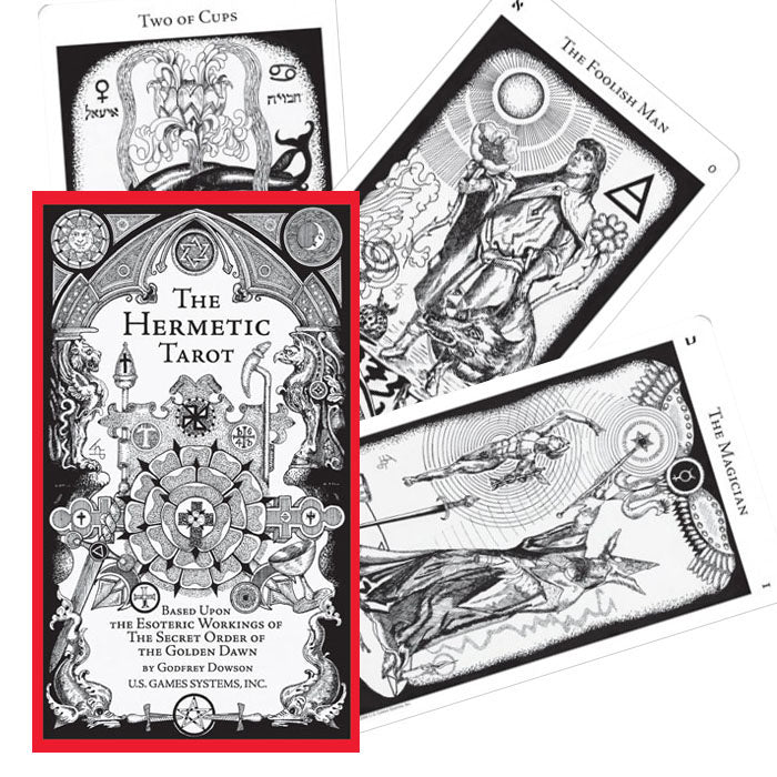 The Hermetic Tarot By Godfrey Dowson - 9780913866924 - CrystalLotus.eu