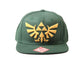 The Legend of Zelda Snap Back Baseball Cap Embroided Gold Logo (One Color) - 8718526021820 - CrystalLotus.eu