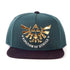 The Legend of Zelda Snap Back Cap Green Hyrule - 8718526117226 - CrystalLotus.eu