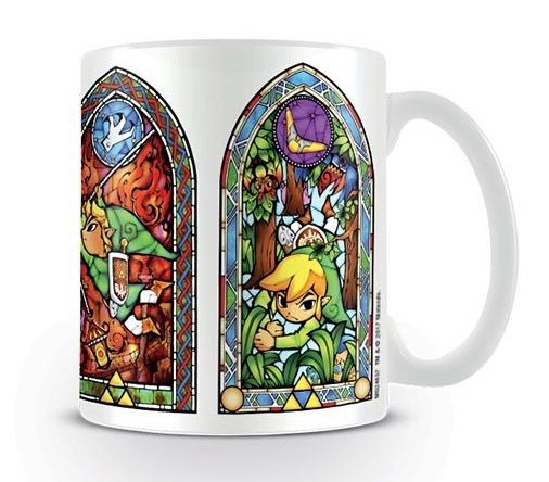 The Legend Of Zelda (Stained Glass) Mug - 5050574246378 - CrystalLotus.eu