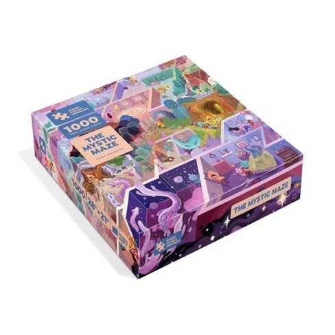 The Mystic Maze - 1000 Pieces - 850016196019 - CrystalLotus.eu