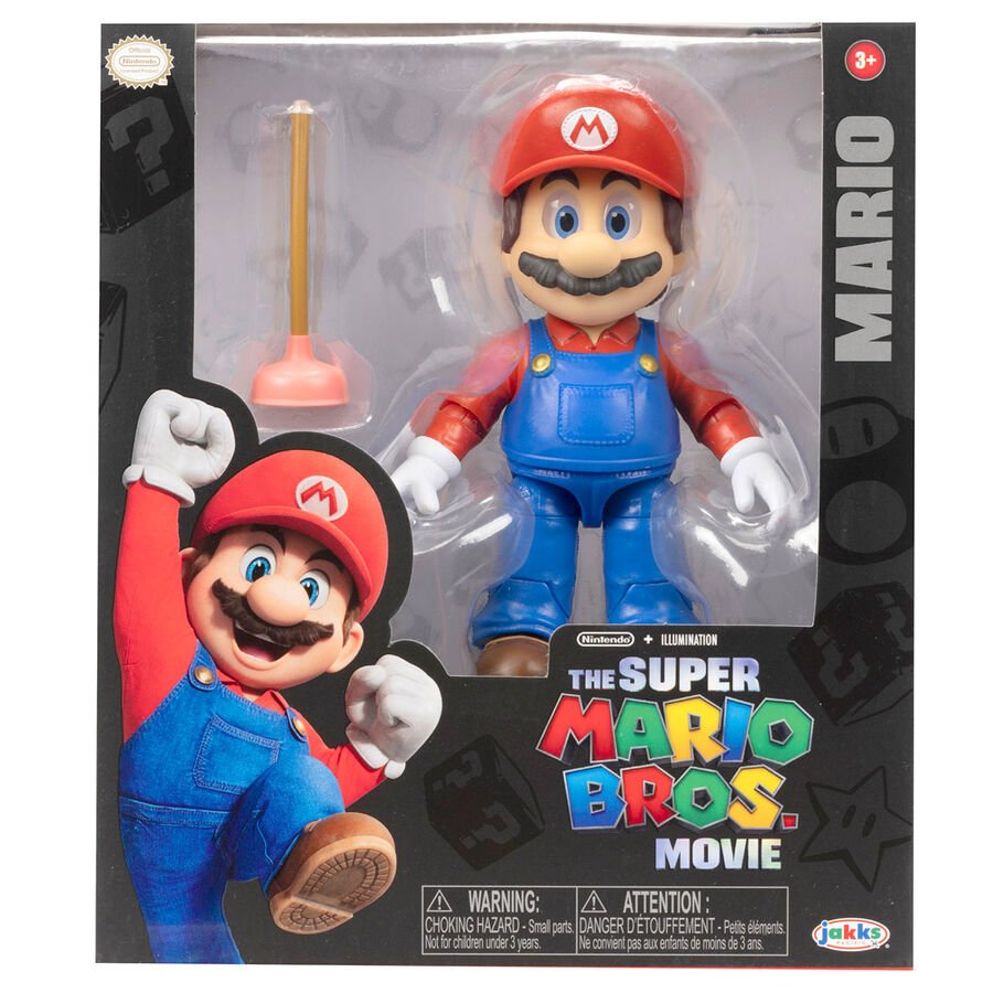 The Super Mario Bros. Movie Action Figure Mario 13 cm - 192995417168 - Crystal Lotus