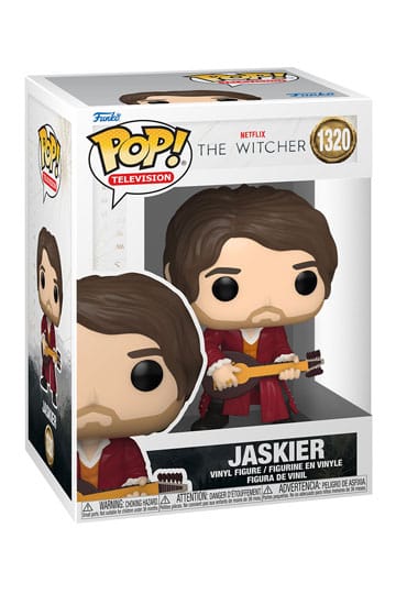 The Witcher POP! TV Vinyl Figures Jaskier 9 cm - 889698674256 - Crystal Lotus