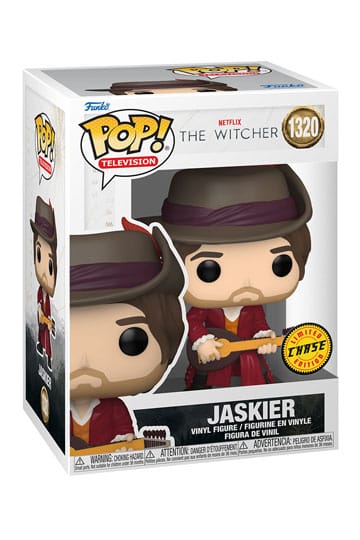 The Witcher POP! TV Vinyl Figures Jaskier 9 cm (Chase) - 889698674256 - Crystal Lotus