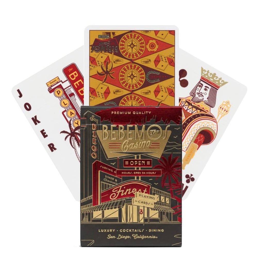 Theory11 - Bebemos Casino Playing Cards - 850065968919 - Crystal Lotus