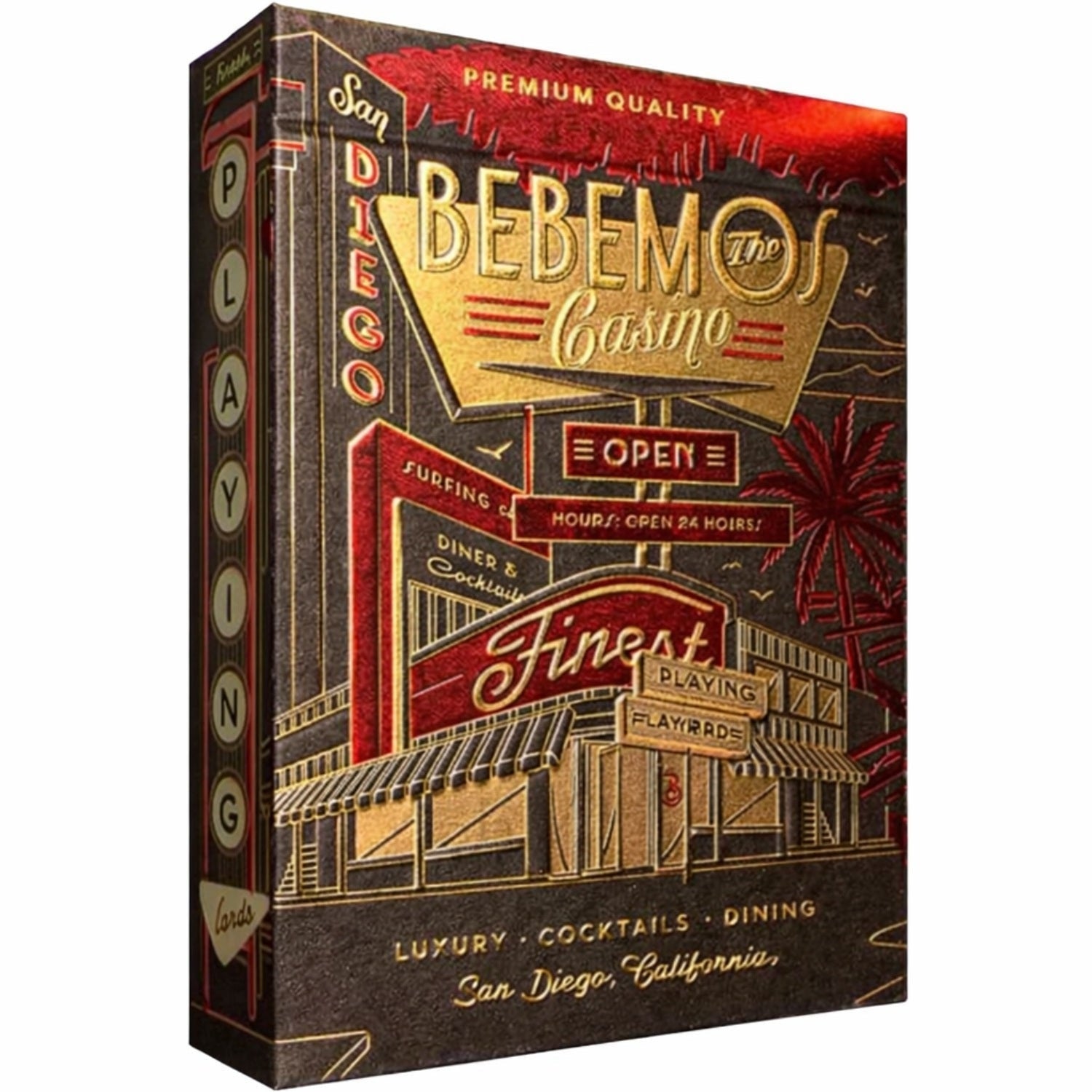 Theory11 - Bebemos Casino Playing Cards - 850065968919 - Crystal Lotus