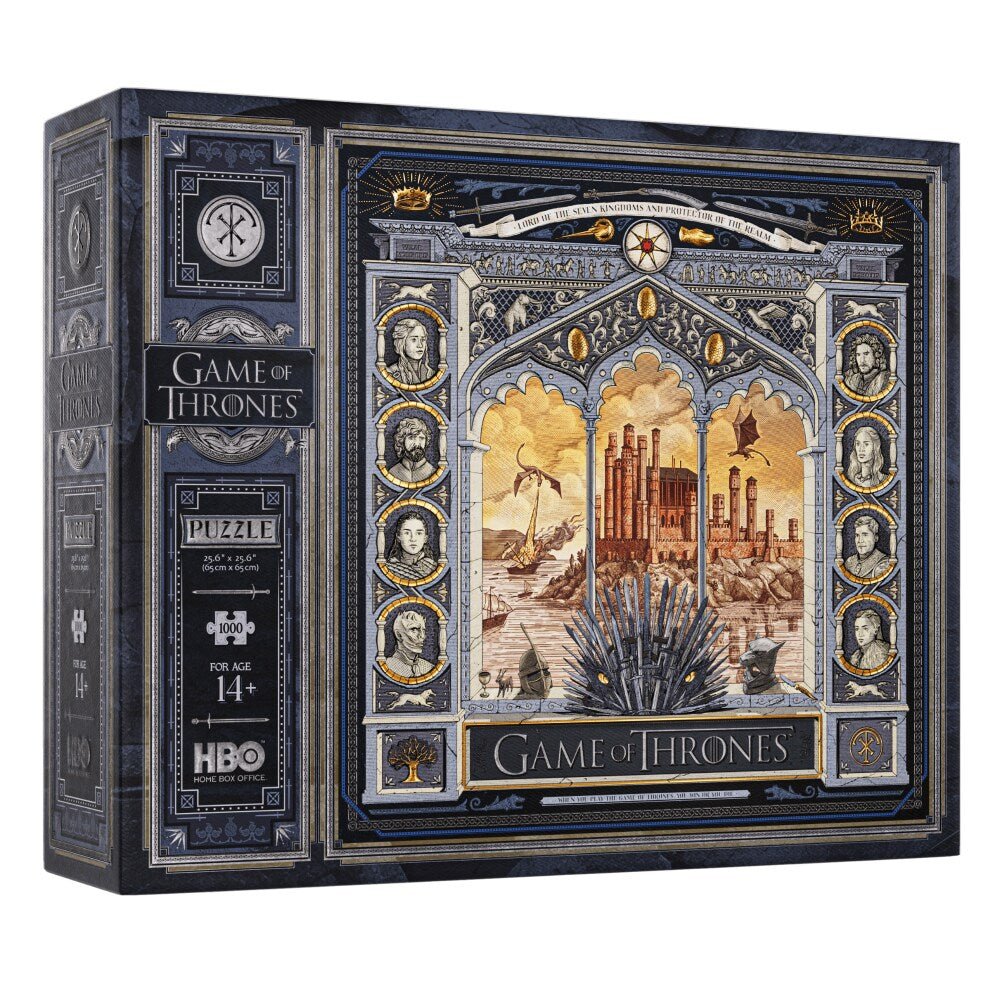 Theory11 - Game of Thrones Jigsaw Puzzle (1000 pieces) - 850049111850 - Crystal Lotus