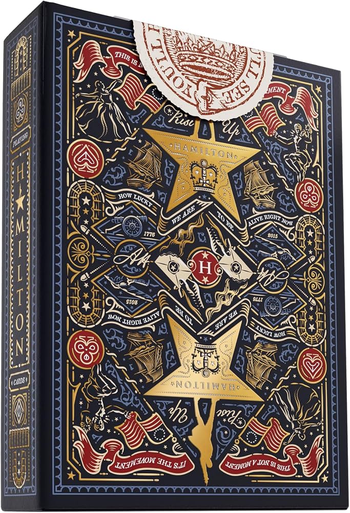 Theory11 - Hamilton Playing Cards - 850065968636 - Crystal Lotus