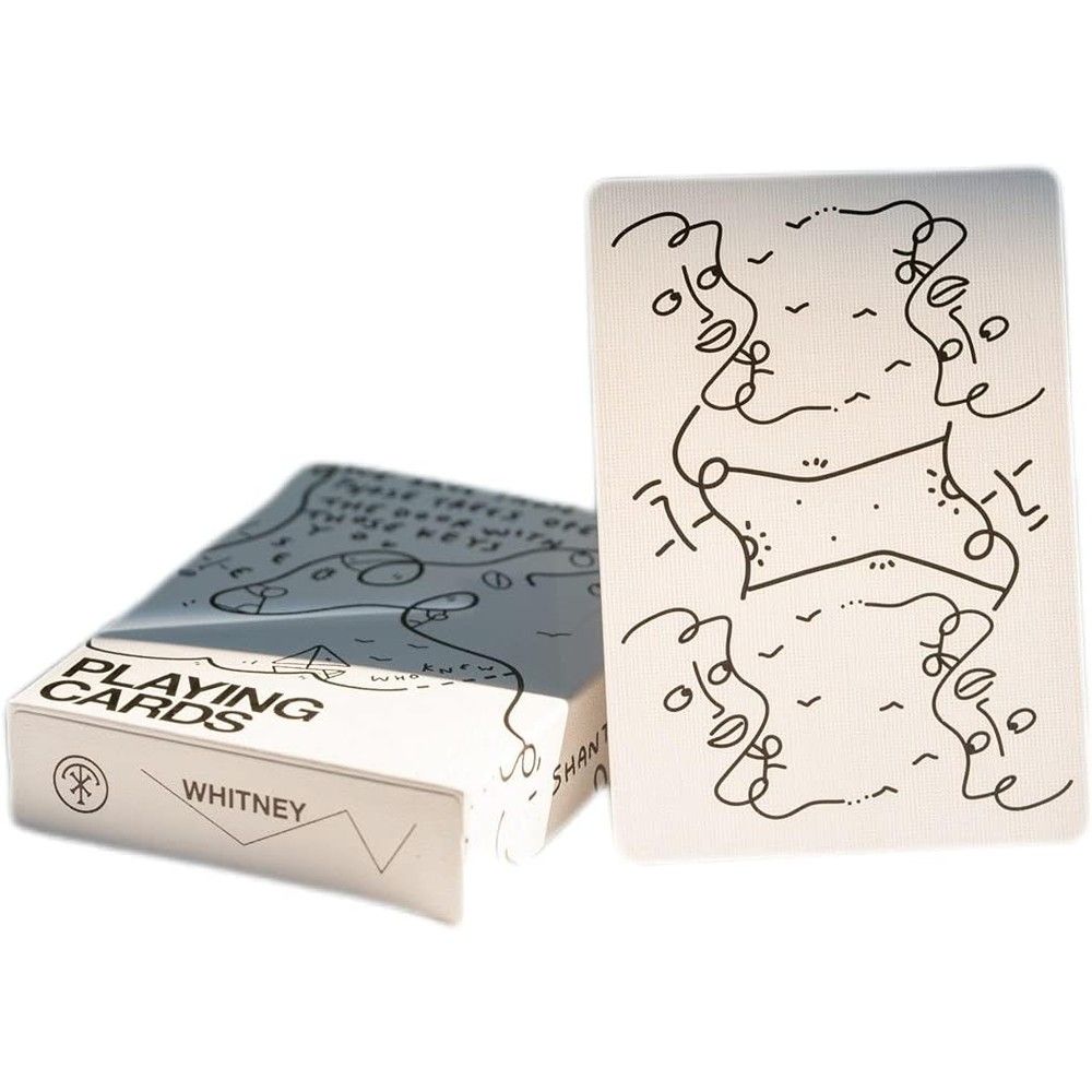 Theory11 - Shantell Martin Playing Cards (White Edition) - 850016557339 - Crystal Lotus