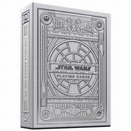 Theory11 Star Wars Premium Playing Cards (Light Side Silver Edition) - 850016557155 - Crystal Lotus