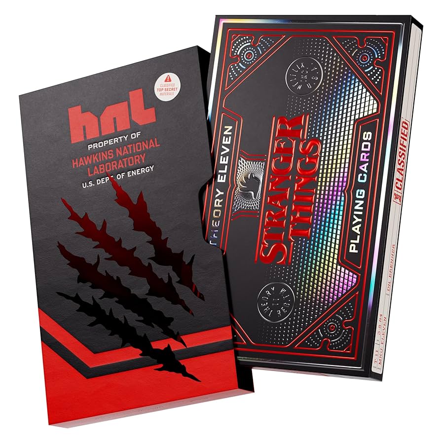 Theory11 - Stranger Things 3 - Pack Playing Cards Box Set - 850049111607 - Crystal Lotus