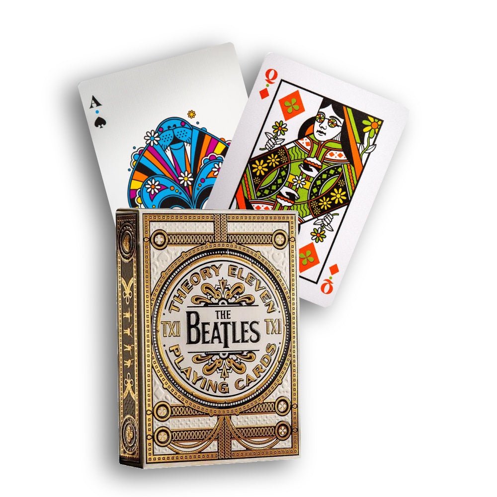 Theory11 - The Beatles Special Edition Playing Cards (White Color) - 850065968605 - Crystal Lotus