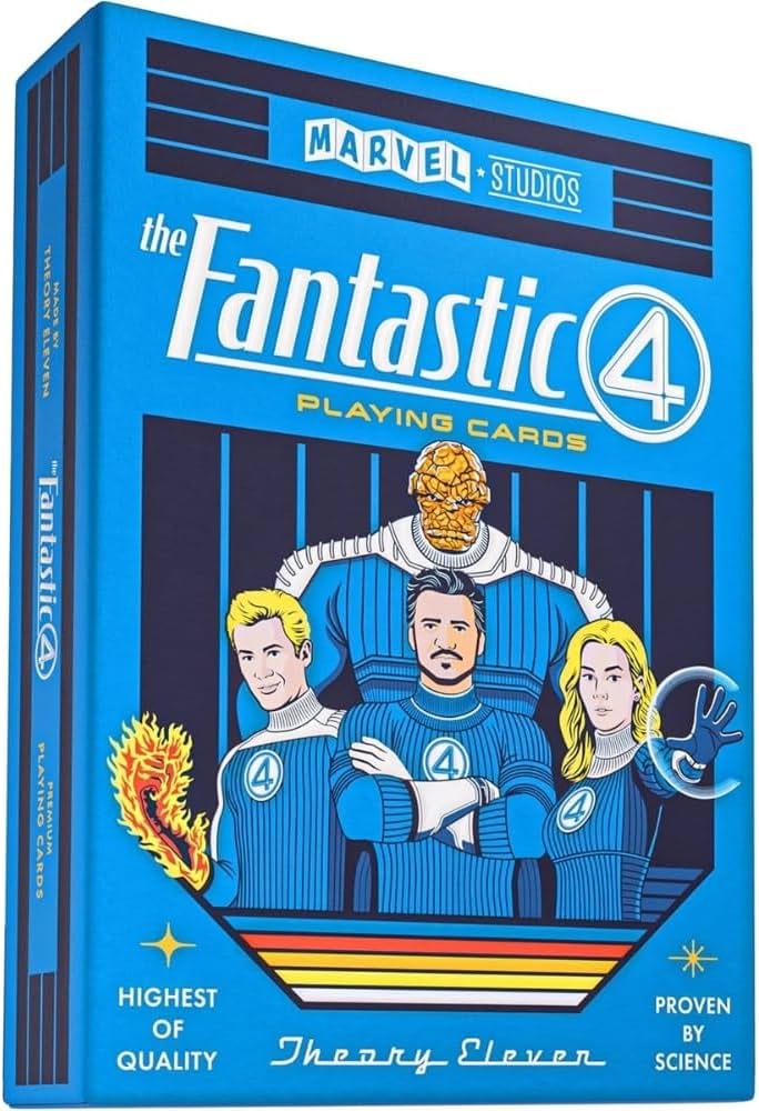 Theory11 - The Fantastic 4 Playing Cards - 850065968834 - Crystal Lotus