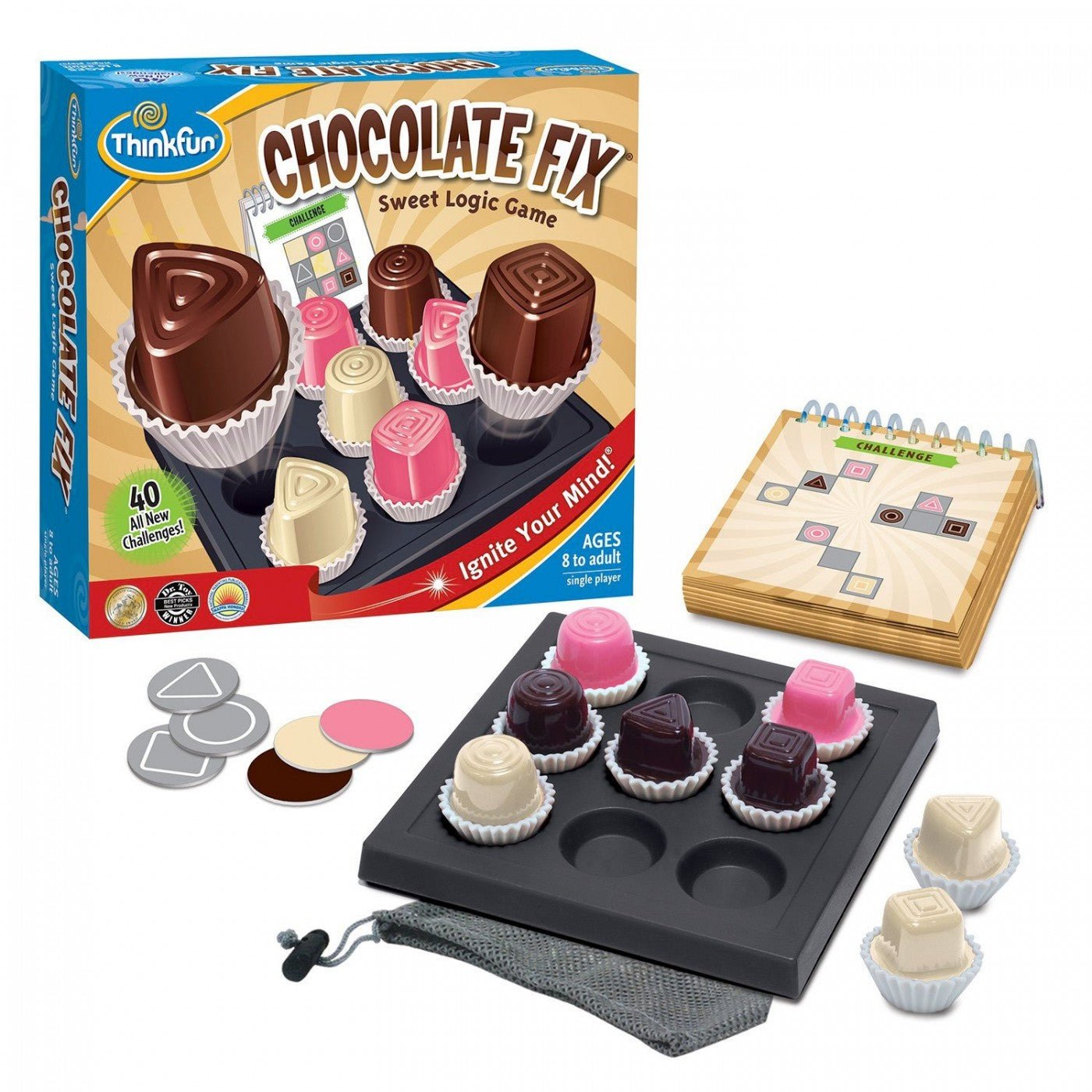 ThinkFun Logic Game Chocolate Fix - 019275015305 - CrystalLotus.eu