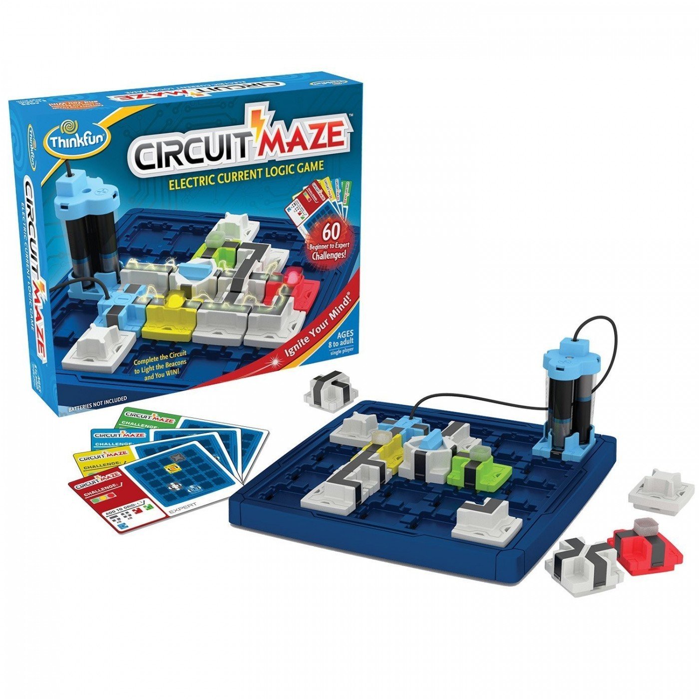 ThinkFun Logic Game Circuit Maze - 019275010089 - CrystalLotus.eu