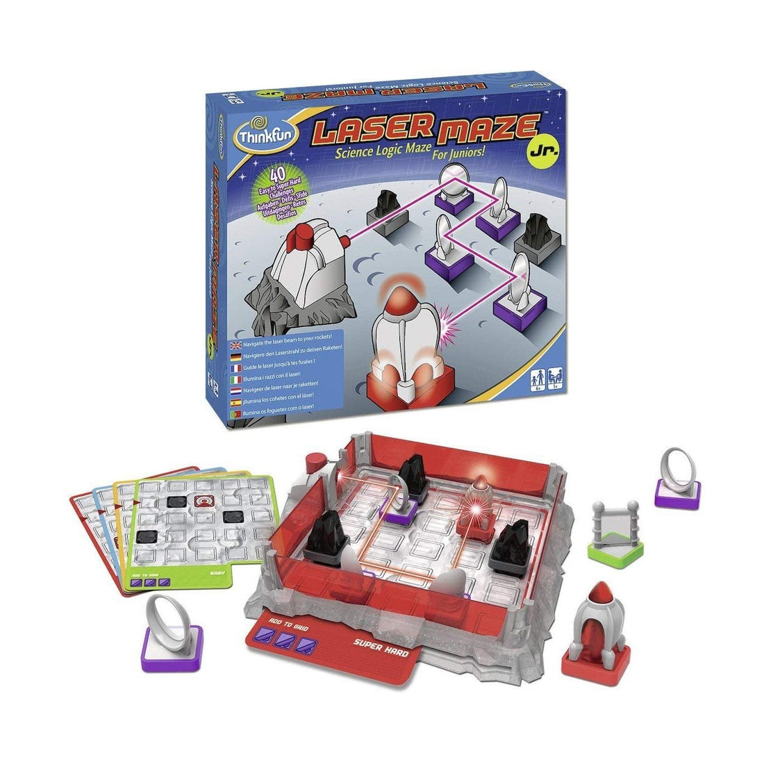 ThinkFun Logic Game Laser Maze Jr. - 4005556763481 - CrystalLotus.eu