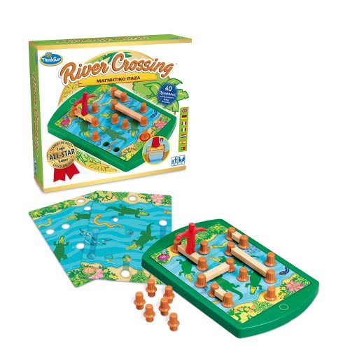 ThinkFun Logic Game River Crossing - 4005556763498 - CrystalLotus.eu