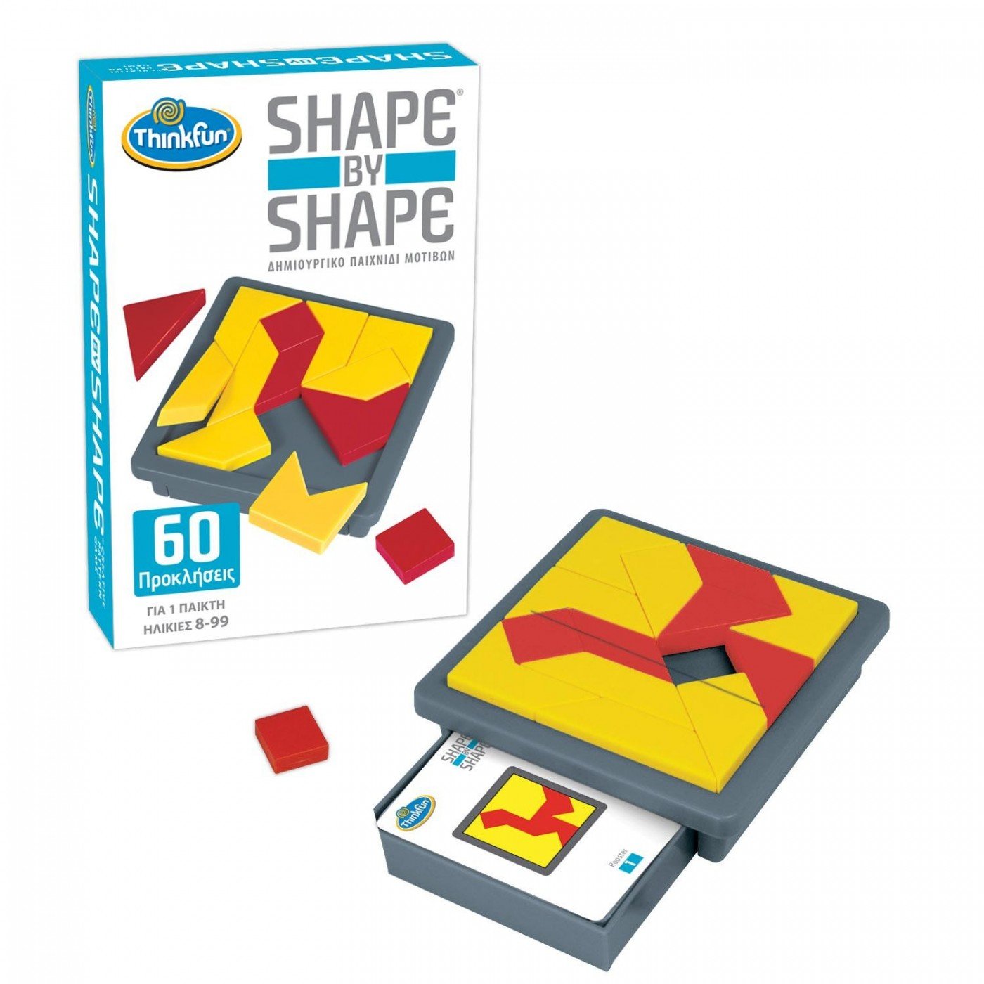 ThinkFun Shape By Shape - 019275059415 - CrystalLotus.eu