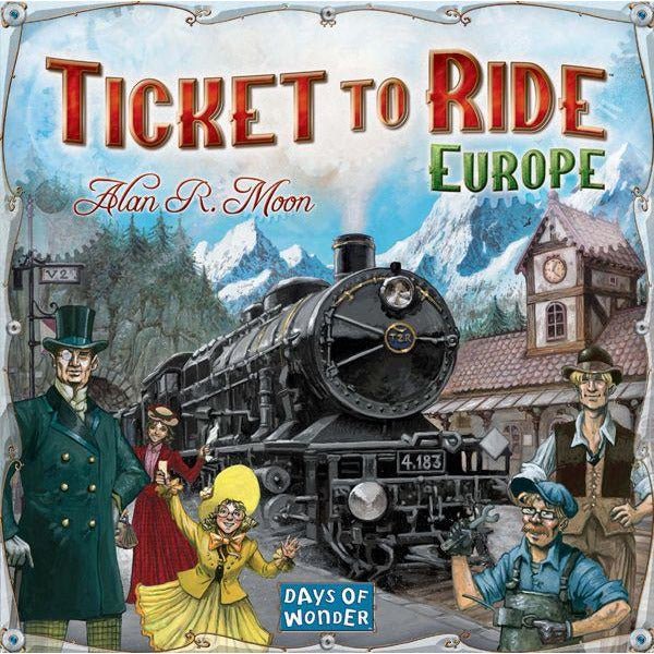 Ticket to Ride - Europe - 824968717929 - CrystalLotus.eu