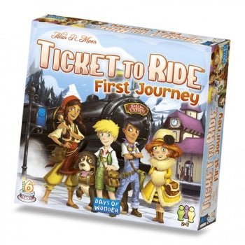 Ticket to Ride - First Journey - 824968200278 - CrystalLotus.eu