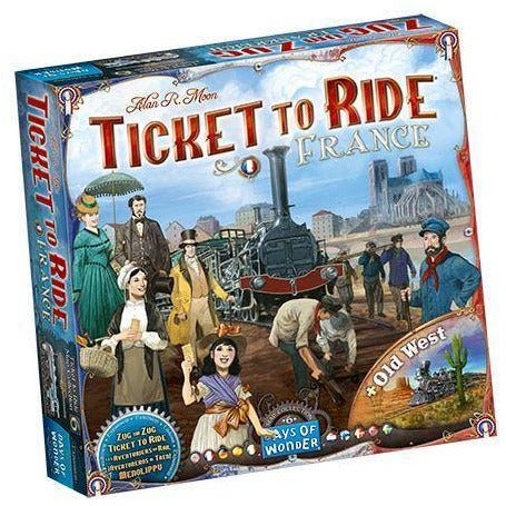 Ticket to Ride - France &amp; Old West - 824968721285 - CrystalLotus.eu