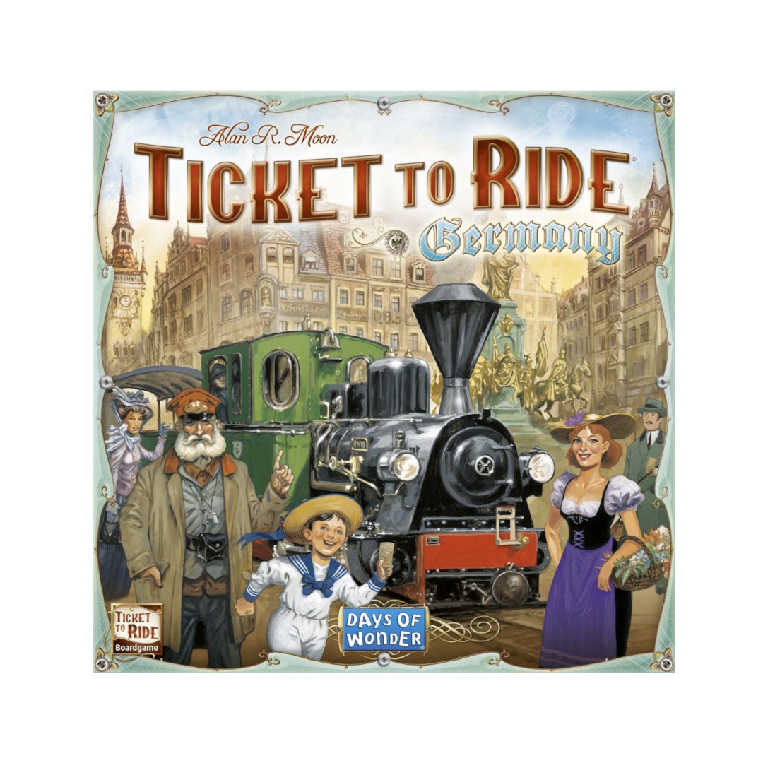 Ticket to Ride - Germany - 824968200155 - CrystalLotus.eu