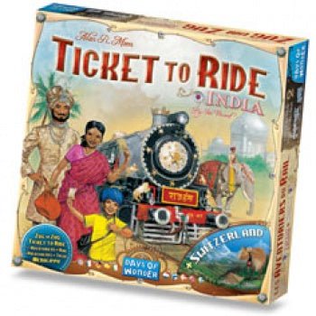 Ticket to Ride - Map Collection 2: India - 824968117743 - CrystalLotus.eu