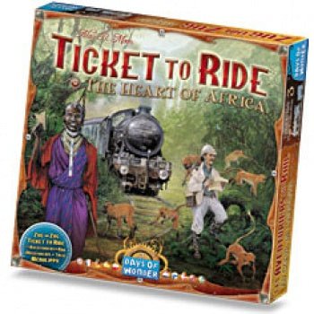 Ticket to Ride - Map Collection 3: The Heart of Africa - 824968817742 - CrystalLotus.eu