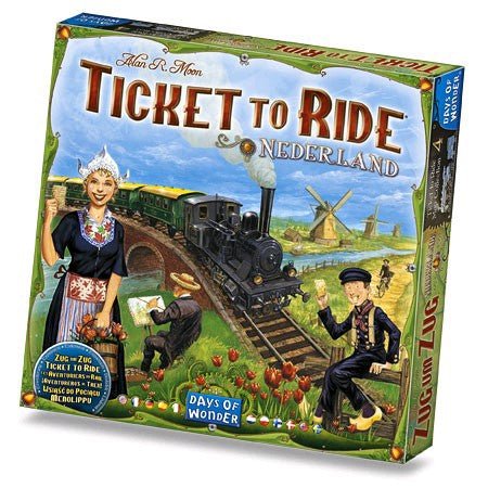 Ticket to Ride - Nederland - 824968817766 - CrystalLotus.eu