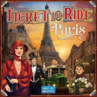 Ticket to Ride: Paris - 824968200667 - CrystalLotus.eu