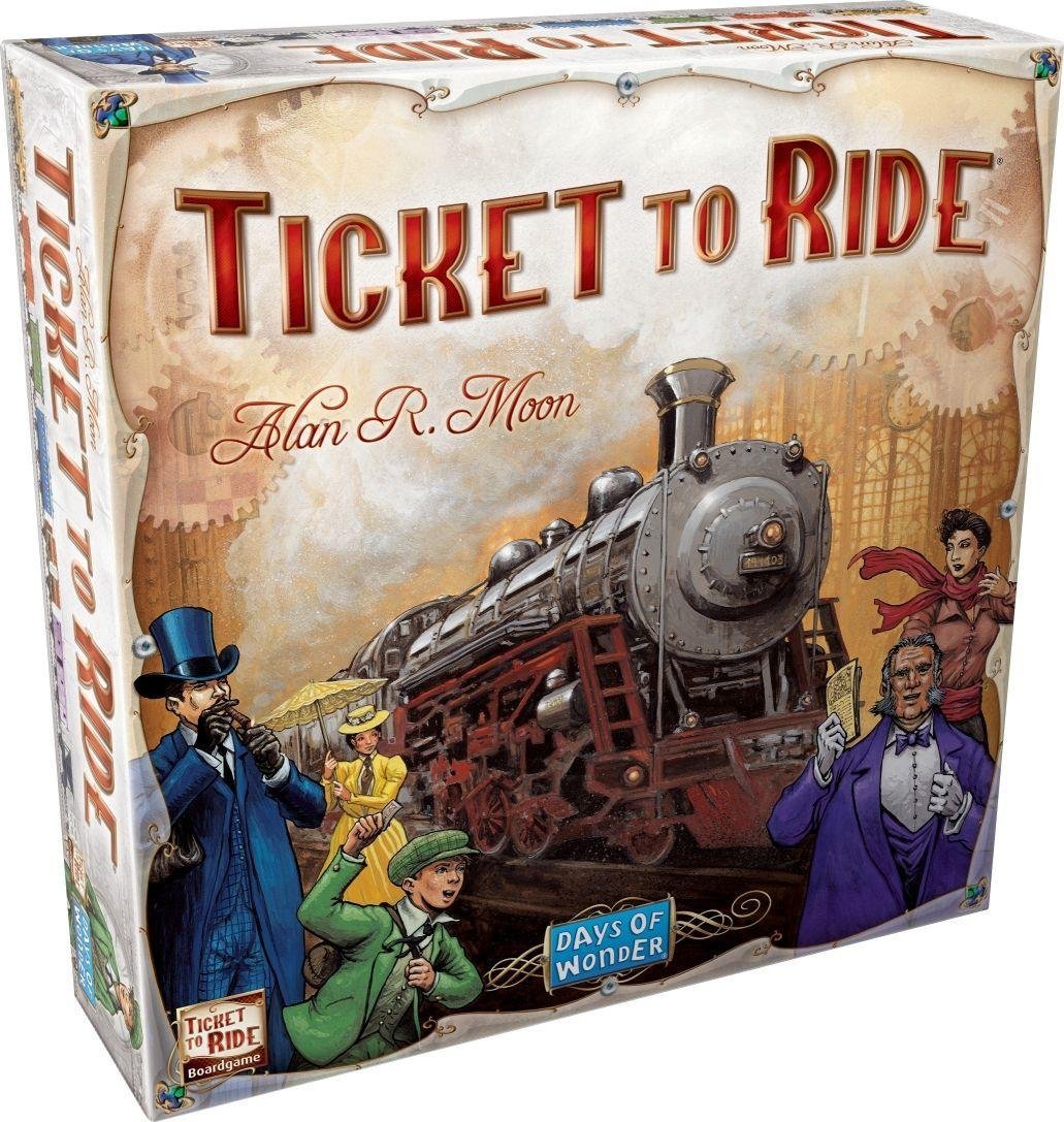 Ticket to Ride - United States of America (Greek Version) - 824968214015 - CrystalLotus.eu