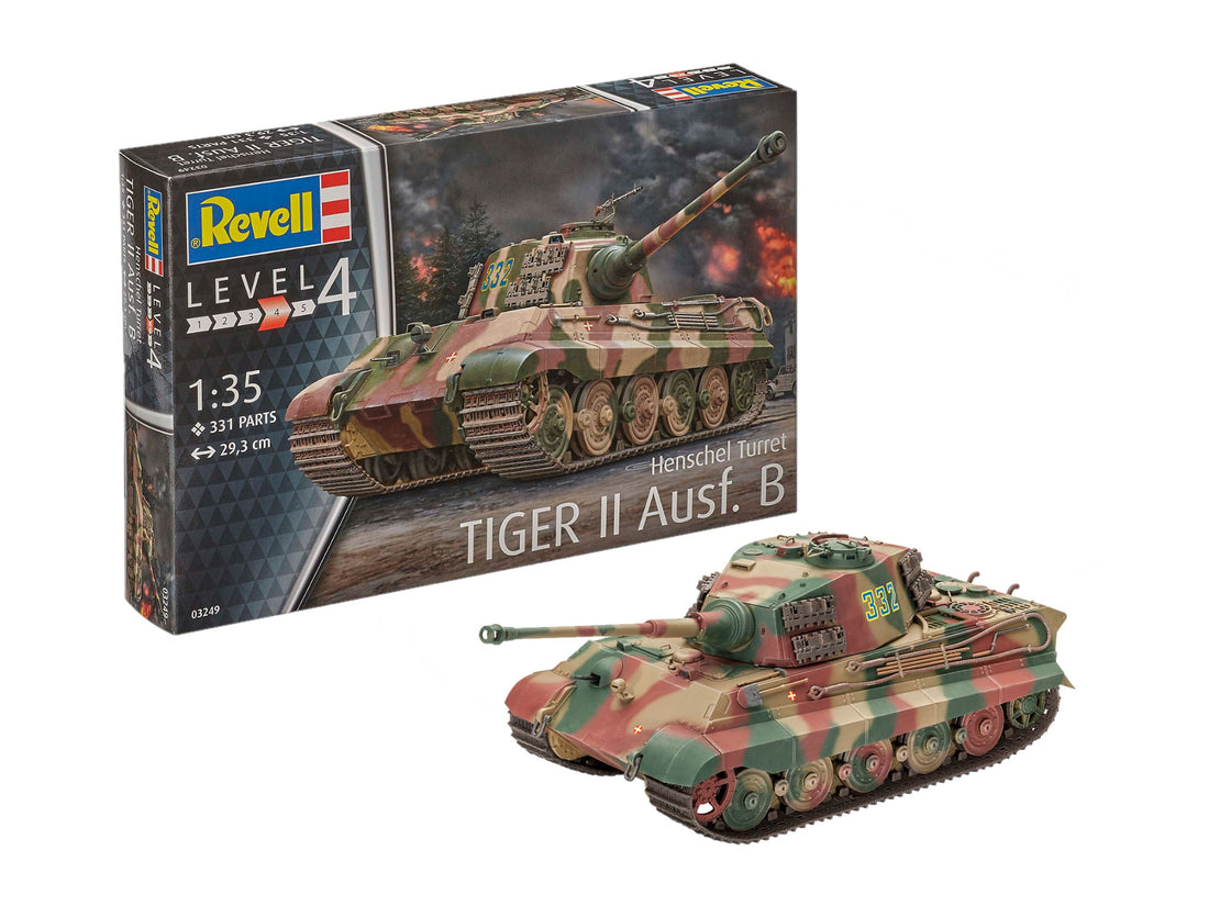 Tiger II Ausf.B(Henschel Turr) (1:35) - 4009803032498 - CrystalLotus.eu