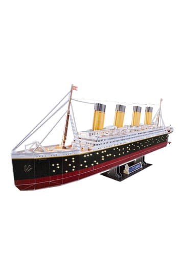 Titanic 3D Puzzle R.M.S. Titanic LED Edition 88 cm - 4009803001548 - CrystalLotus.eu