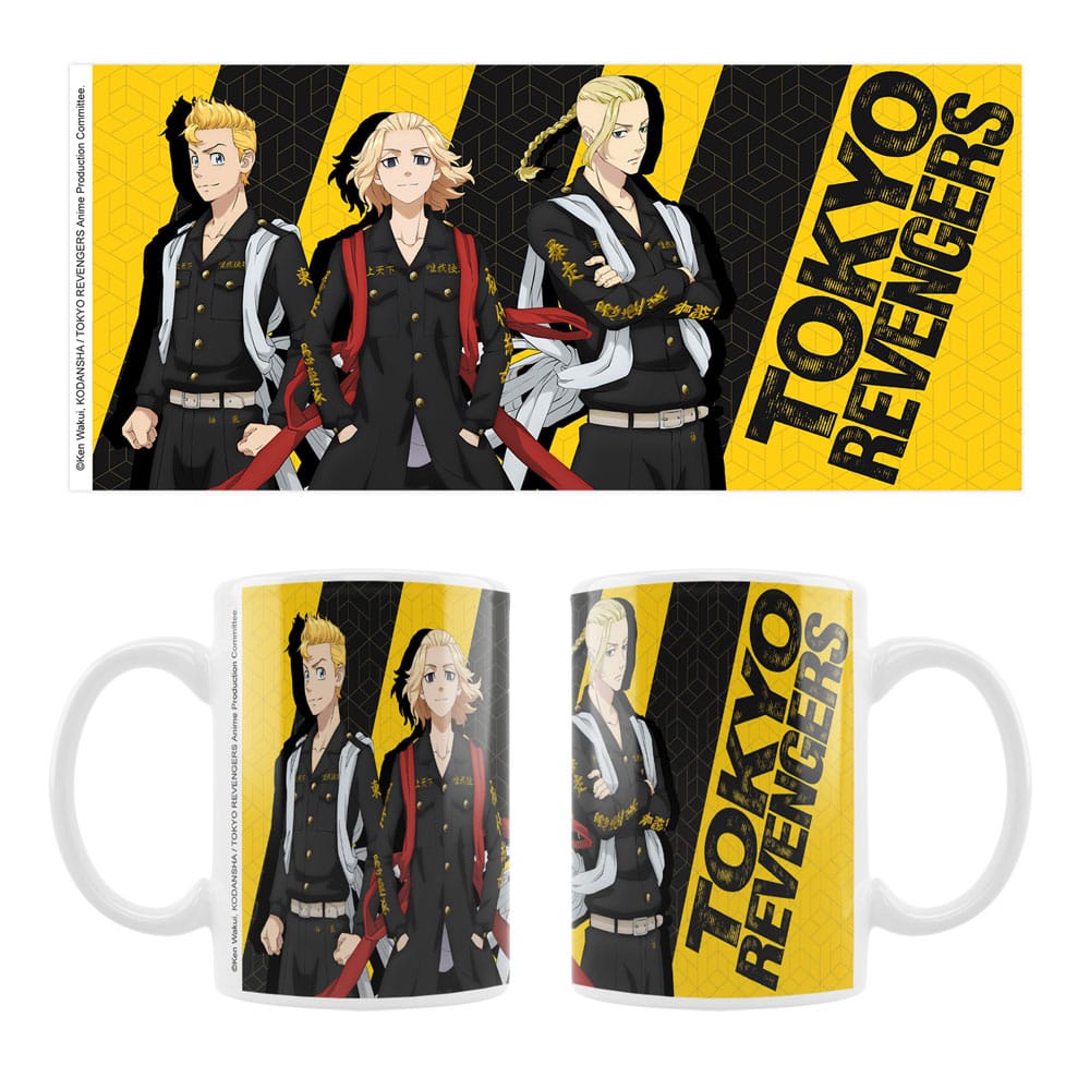 Tokyo Revengers - Mug - Manjiro, Takemichi &amp; Ken (Sakami) - 8721126700484 - Crystal Lotus
