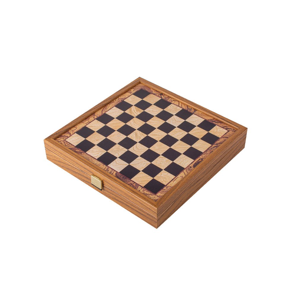 Traditional Style 2-in-1 Combo Game Set: Chess &amp; Backgammon 27 x 27cm (by Manopoulos) (STP28P) - 5200430700760 - Crystal Lotus