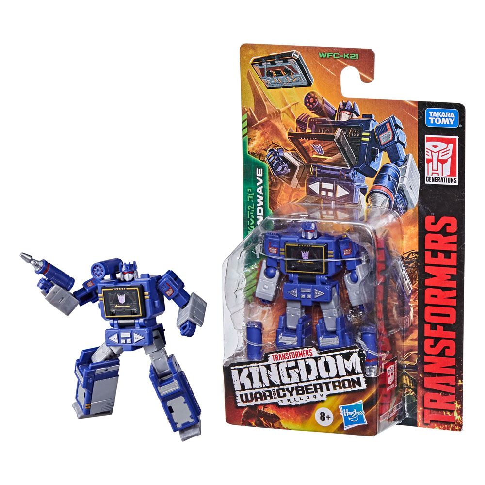 Transformers Generations War for Cybertron: Kingdom Action Figures Soundwave - 5010993769636 - CrystalLotus.eu