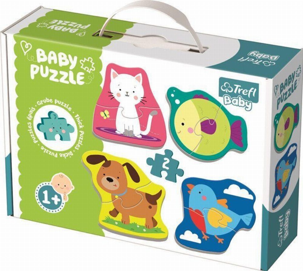 Trefl - Puzzle Baby Little Animals (8 Pcs) (36074) - 5900511360745 - Crystal Lotus