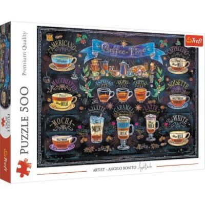 Trefl - Puzzle Coffee time (500 Pcs) (37449) - 5900511374490 - Crystal Lotus