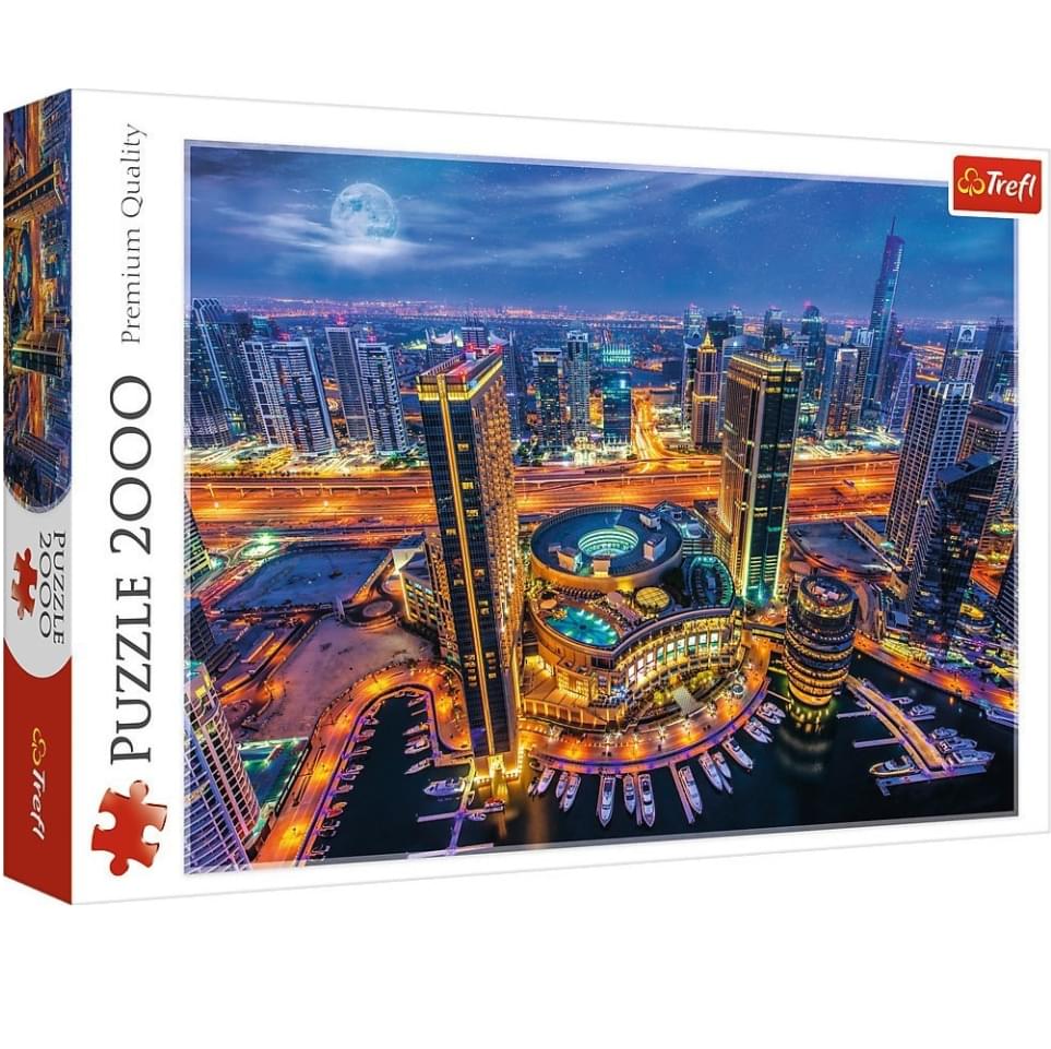 Trefl - Puzzle Lights of Dubai (2000 Pcs) (27094) - 5900511270945 - Crystal Lotus