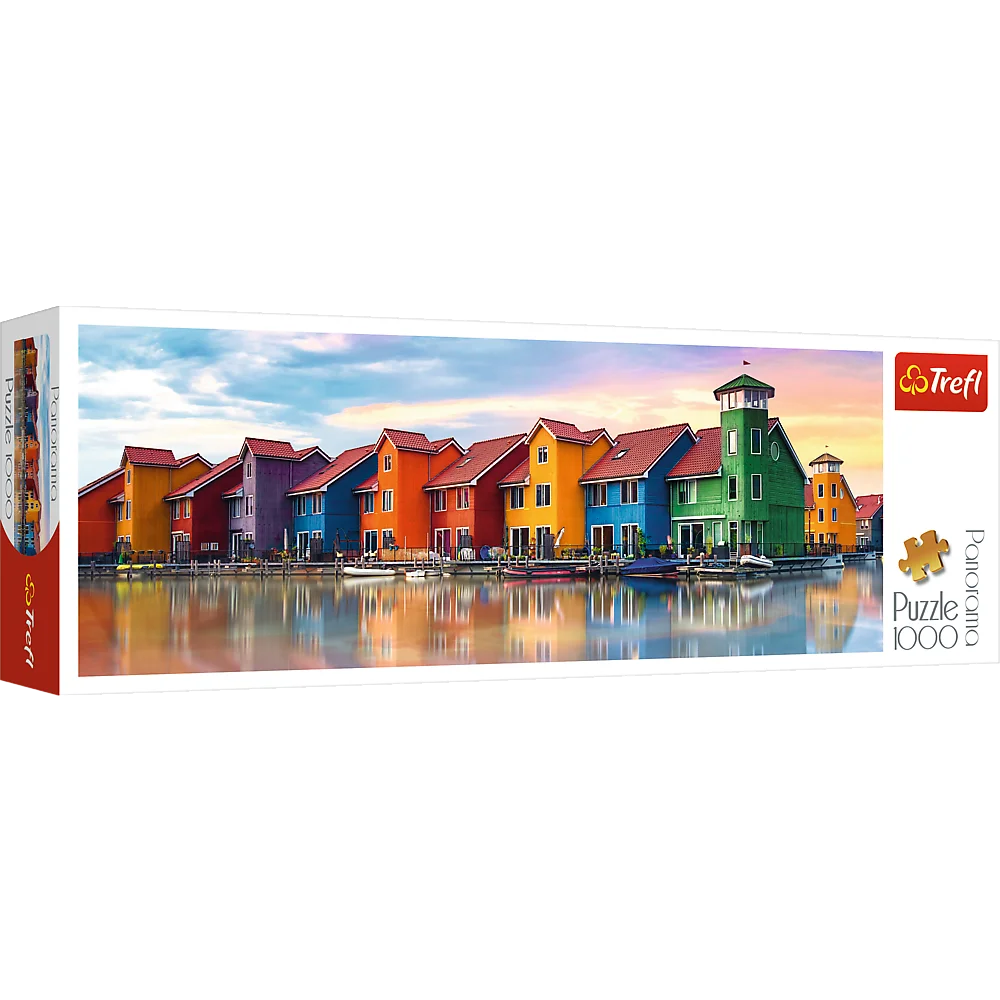 Trefl - Puzzle Panorama, Groningen, Netherlands (1000 Pcs) (29034) - 5900511290349 - Crystal Lotus