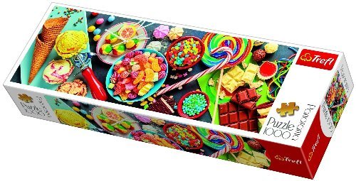 Trefl - Puzzle Panorama Sweet Delights (1000 Pcs) (29046) - 5900511290462 - Crystal Lotus