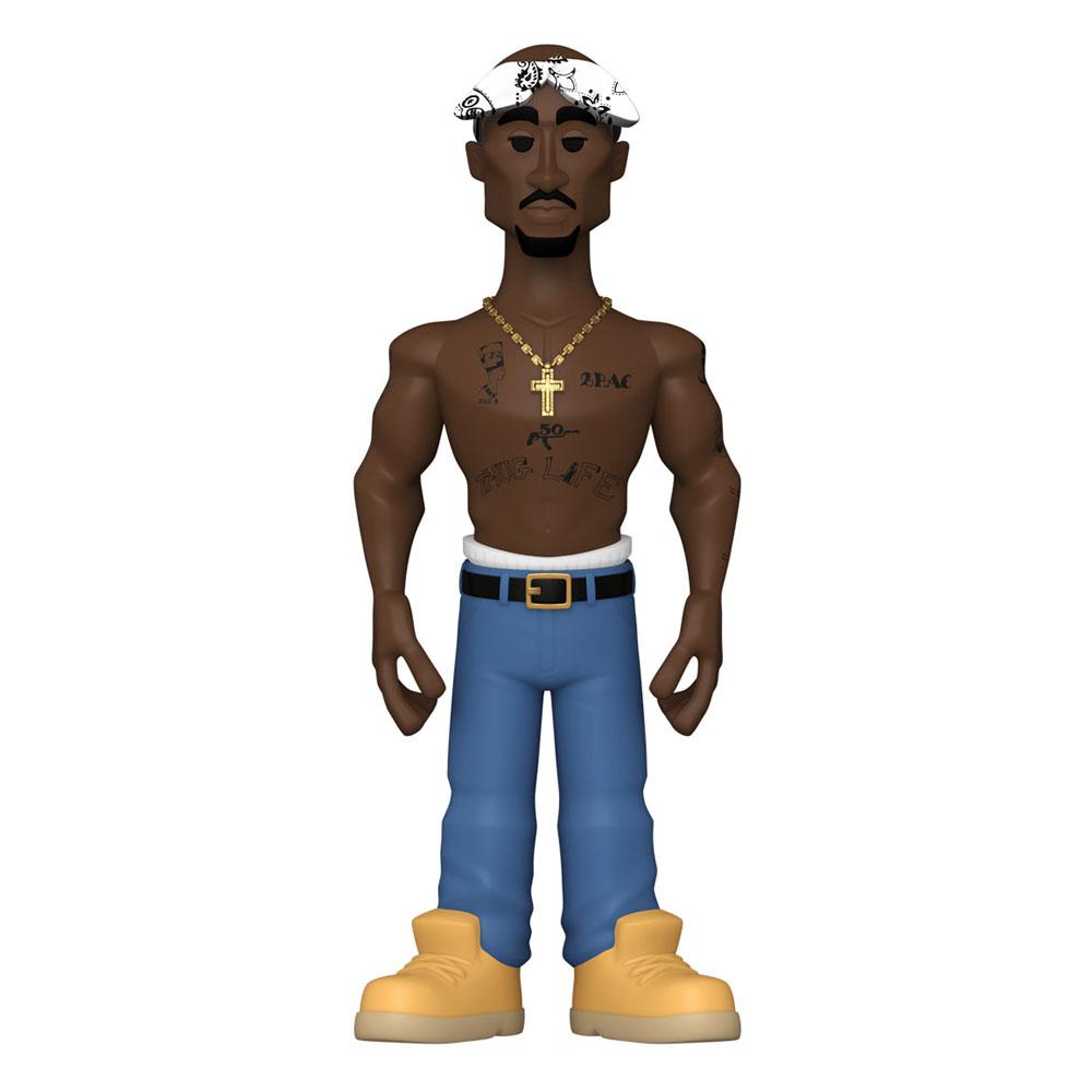 Tupac Vinyl Gold Figure Tupac 13 cm - 889698567206 - CrystalLotus.eu