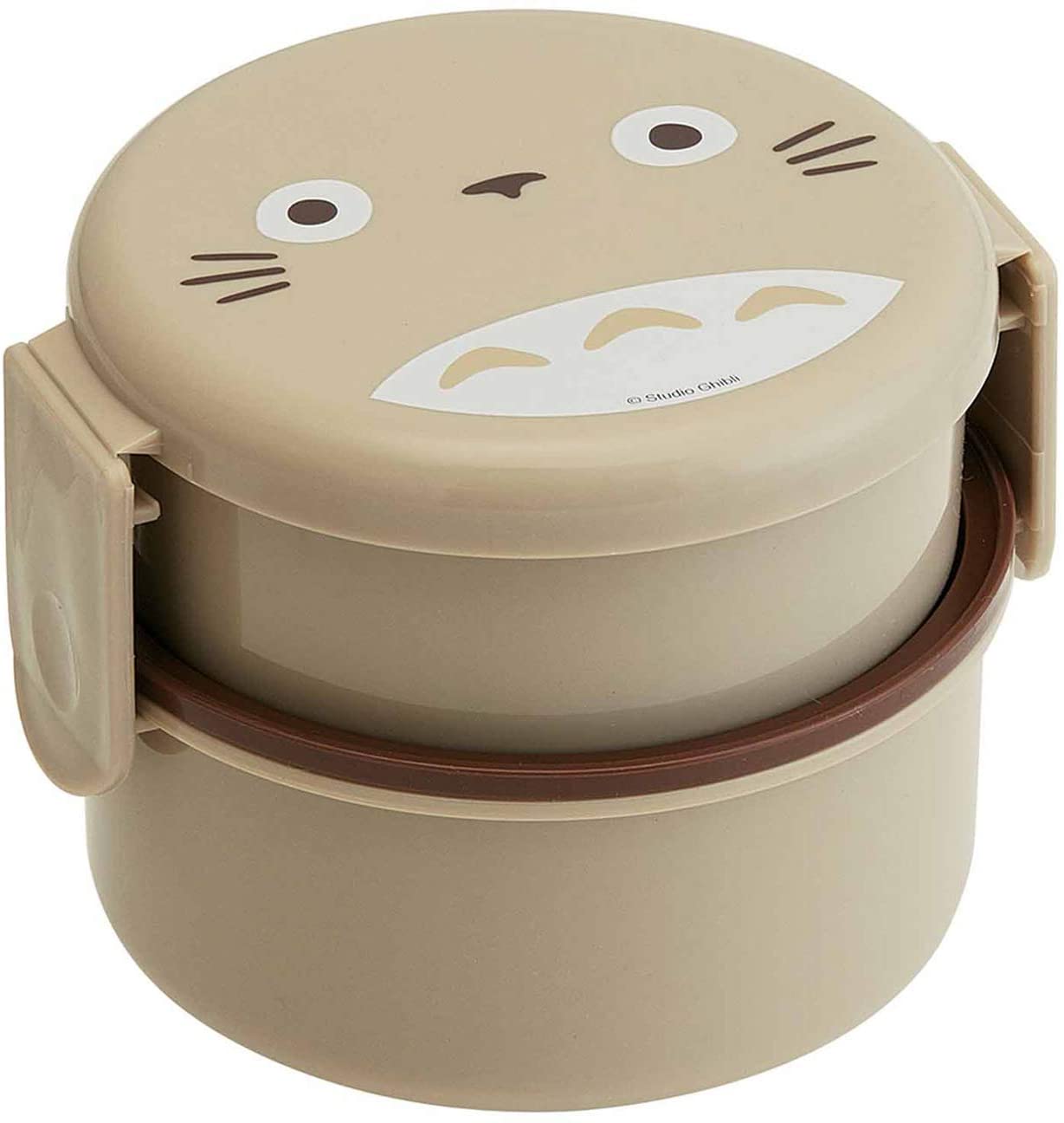 Two Layer Round Shape Lunch Box Jiji – My Neighbor Totoro - 4973307451584 - CrystalLotus.eu