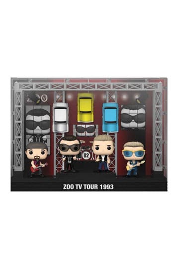 U2 Pop! Moments Dlx Vinyl Figure 4 - Pack Zoo Tv 1993 Tour 9 Cm - 889698677738 - CrystalLotus.eu