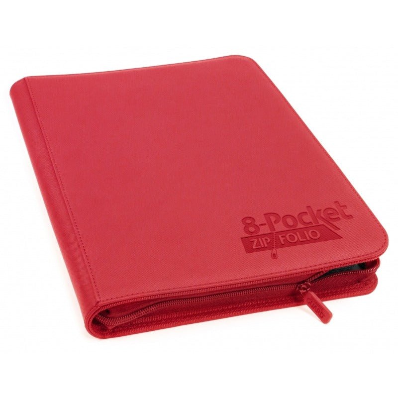 Ultimate Guard 8 - Pocket ZipFolio XenoSkin Red - 4260250078679 - CrystalLotus.eu