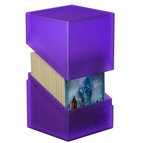 Ultimate Guard Boulder™ Deck Case 100+ Standard Size Amethyst - 4056133006187 - CrystalLotus.eu