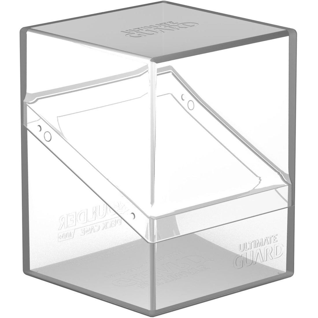 Ultimate Guard Boulder™ Deck Case 100+ Standard Size Clear - 4056133011471 - CrystalLotus.eu