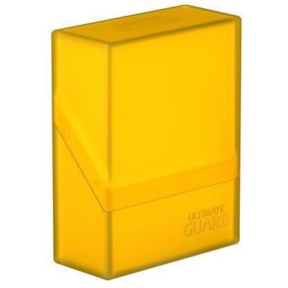 Ultimate Guard Boulder™ Deck Case 40+ Standard Size Amber - 4056133017664 - CrystalLotus.eu