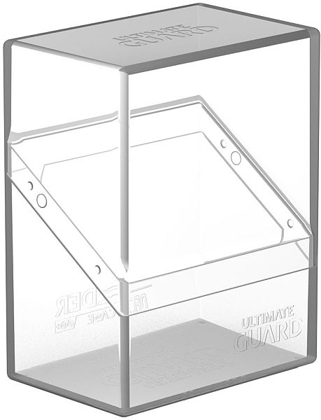 Ultimate Guard Boulder™ Deck Case 60+ Standard Size Clear - 4056133011341 - CrystalLotus.eu