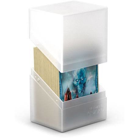 Ultimate Guard Boulder™ Deck Case 80+ Standard Size Frosted - 4056133006040 - CrystalLotus.eu